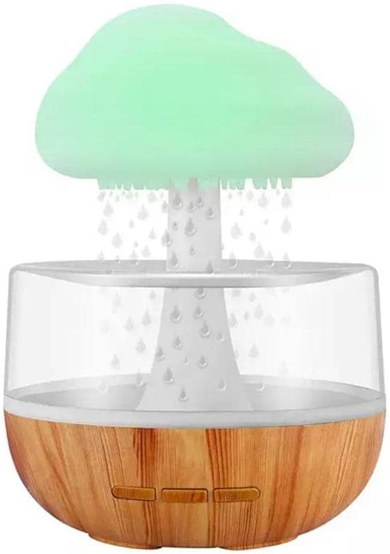Rain Cloud Humidifier - Aromatherapy, AtmosphereEnhancer, ColorTherapy, DIY, EssentialOilMagic, home decor, HomeDecorElegance, HomeSpa, RaindropHumidifier, RelaxationStation, SoothingScents, Zambeel-electronics