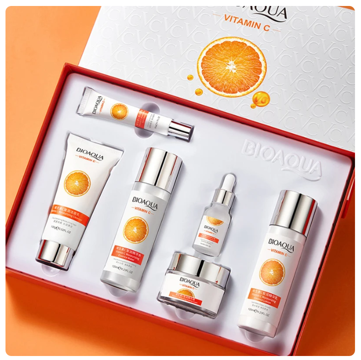 BIOAQUA Facial Care(Set of 6) -Orange