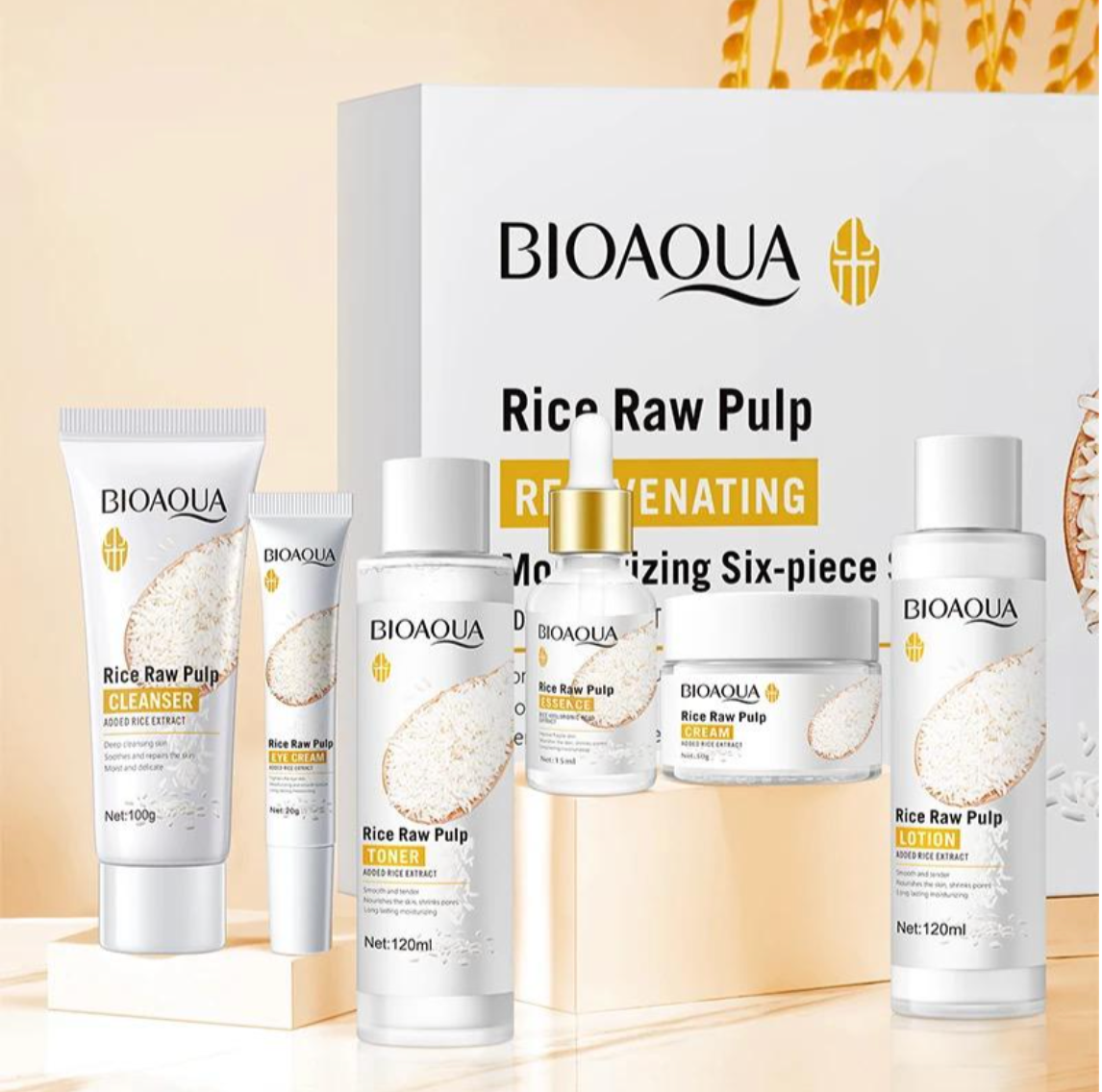 BIOAQUA Facial Care(Set of 6)- Rice