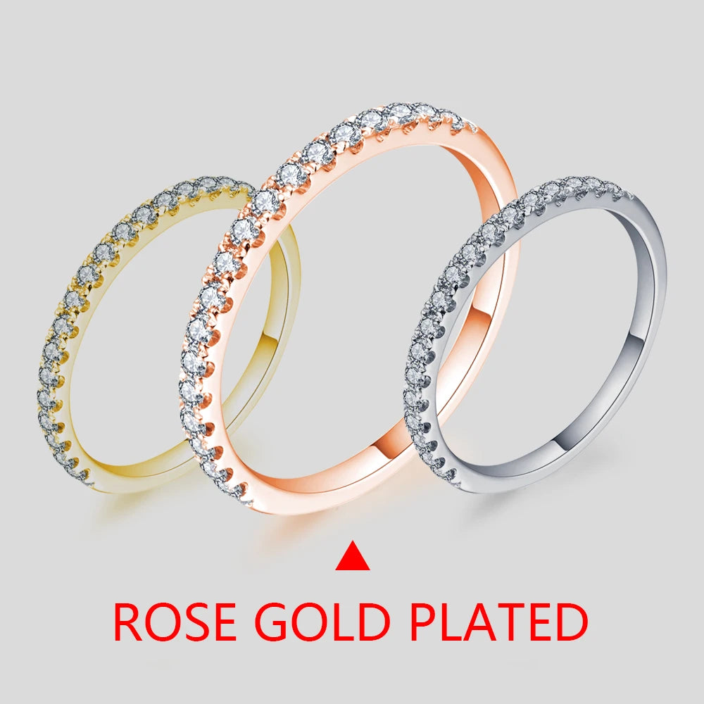 White Gold Moissanite Ring - fashion, forever, love, marriage, rings, women