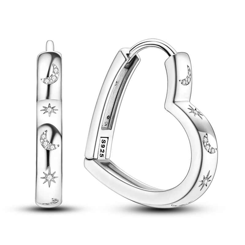 Sterling Silver 925 Earrings - fashion, forever, love, marriage, rings, women