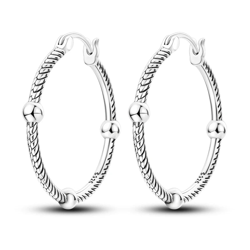 Sterling Silver 925 Earrings - fashion, forever, love, marriage, rings, women