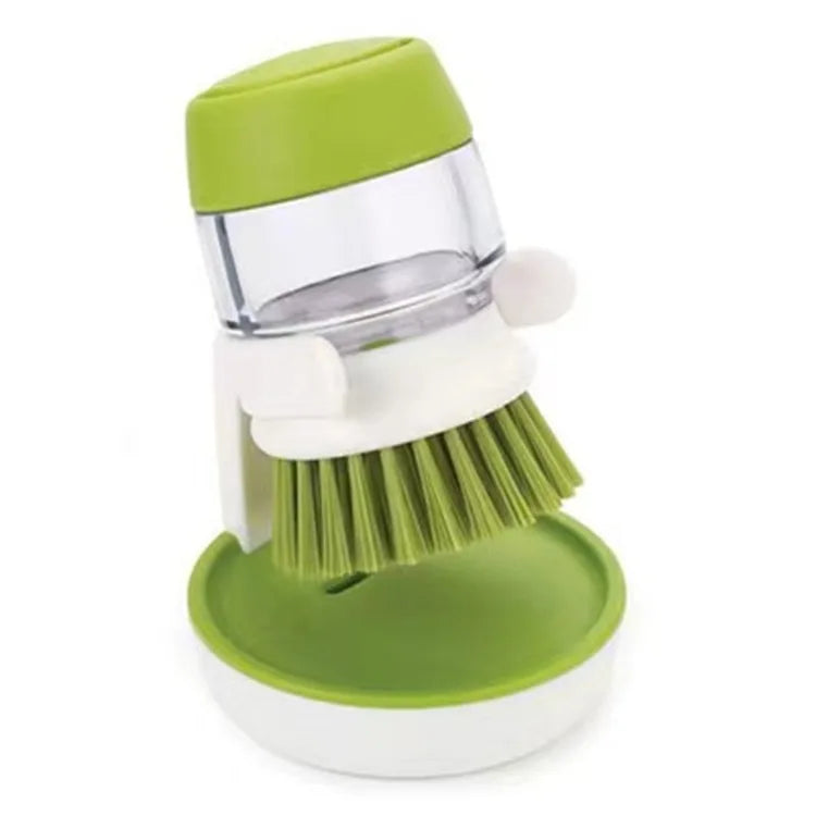Dishwashing Brush with Soap Dispenser - Dishwashing brush, DIY, Efficient cleaning, Household essentials, Kitchen cleaning, Kitchen organization, Soap dispenser, Stylish kitchen accessories, Sustainable living, Time-saving tools