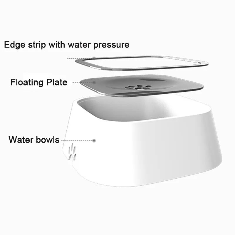 Pet Floating Water Bowl - Pet Accessories, Pet Care Products, Pet Grooming, Pet Supplies, Professional Pet Care