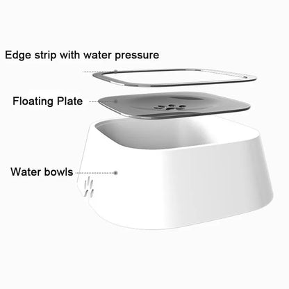 Pet Floating Water Bowl - Pet Accessories, Pet Care Products, Pet Grooming, Pet Supplies, Professional Pet Care