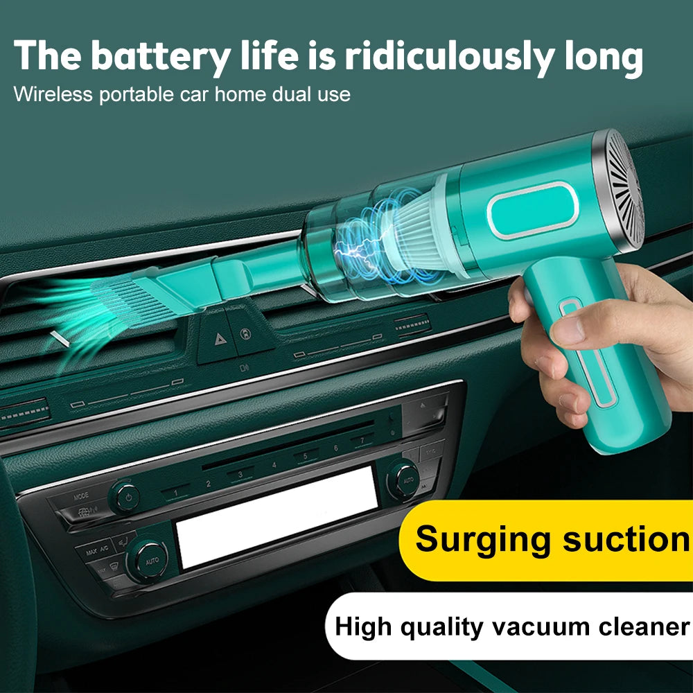 Wireless Car Vacuum Cleaner - CarCareEssentials, CarInteriorCleaner, CarVacuum, DIY, hand held vaccum, HomeCleaning, PortableVacuum, WirelessCleaning