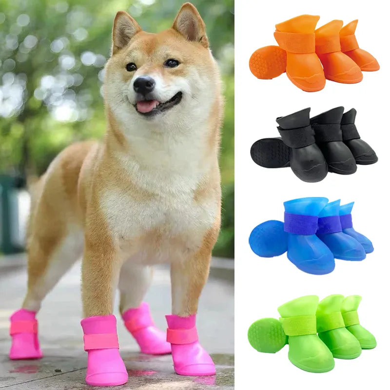 Water Proof Rubber Shoes - DIY, Dog Grooming, Dog Grooming Tool, dogs, Pet Accessories, Pet Care Products, Pet Grooming, pet shoes