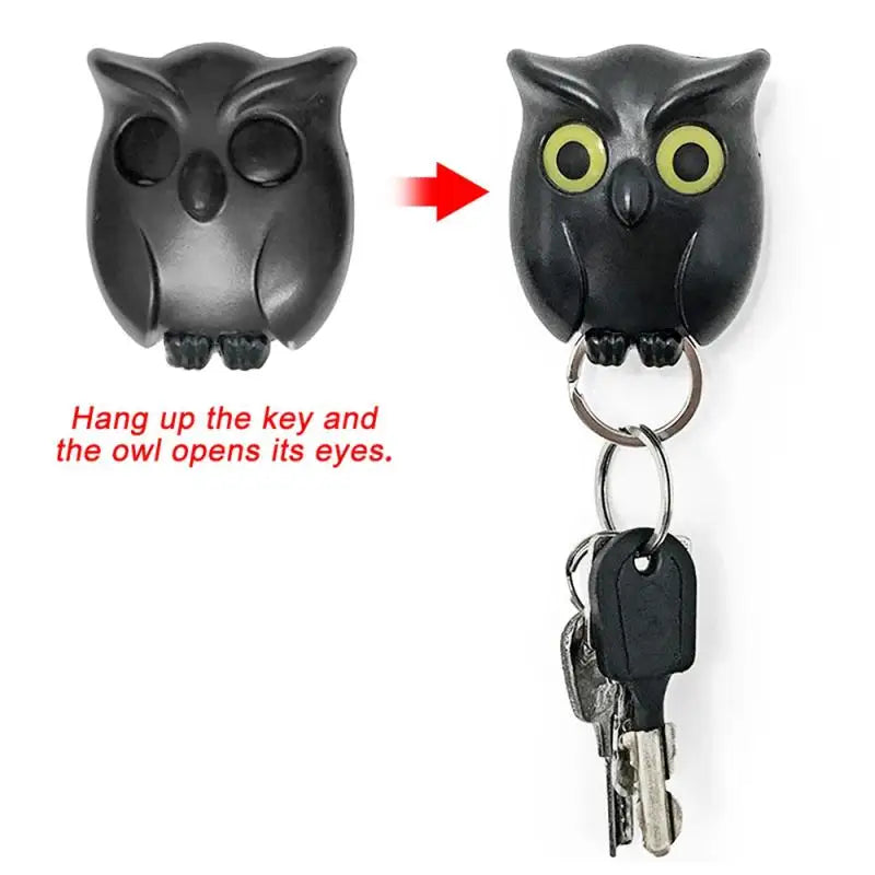 Owl Magnetic Key Holder - accessories, DIY, home, home accessories, key holder, magnetic key holder, owl key holder