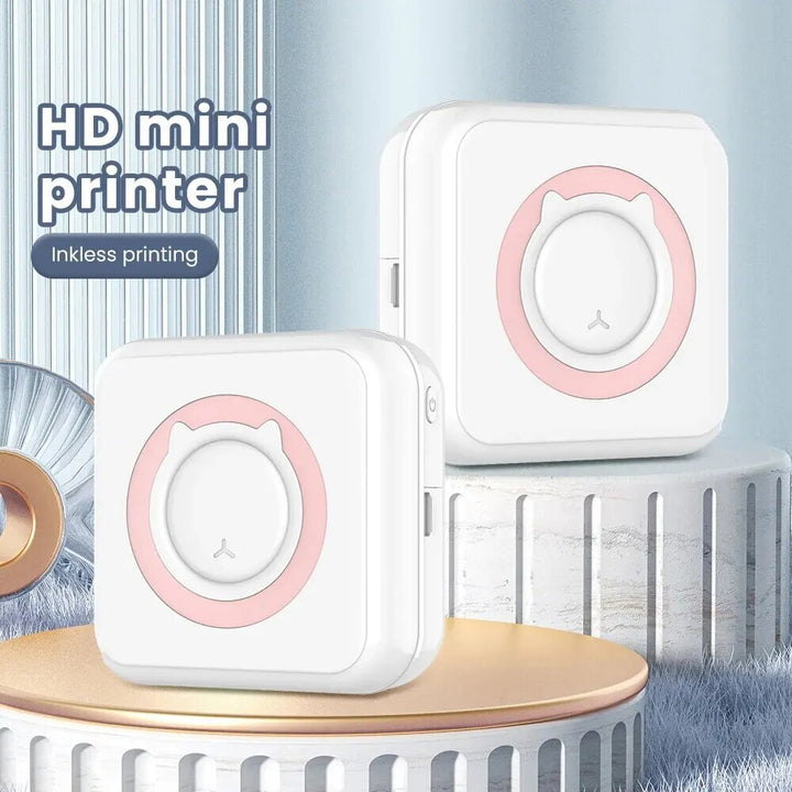 Mini Portable Thermal Printer - Android IOS Label Printer, best compact photo printers, Bluetooth Wireless Printing, DIY, Eco-Friendly Printer, Inkless Technology, mini photo printer, Mini Printer, On-the-Go Printing, Portable Labeling Solution, Portable Thermal Printer, Sustainable Printing, Wireless Connectivity
